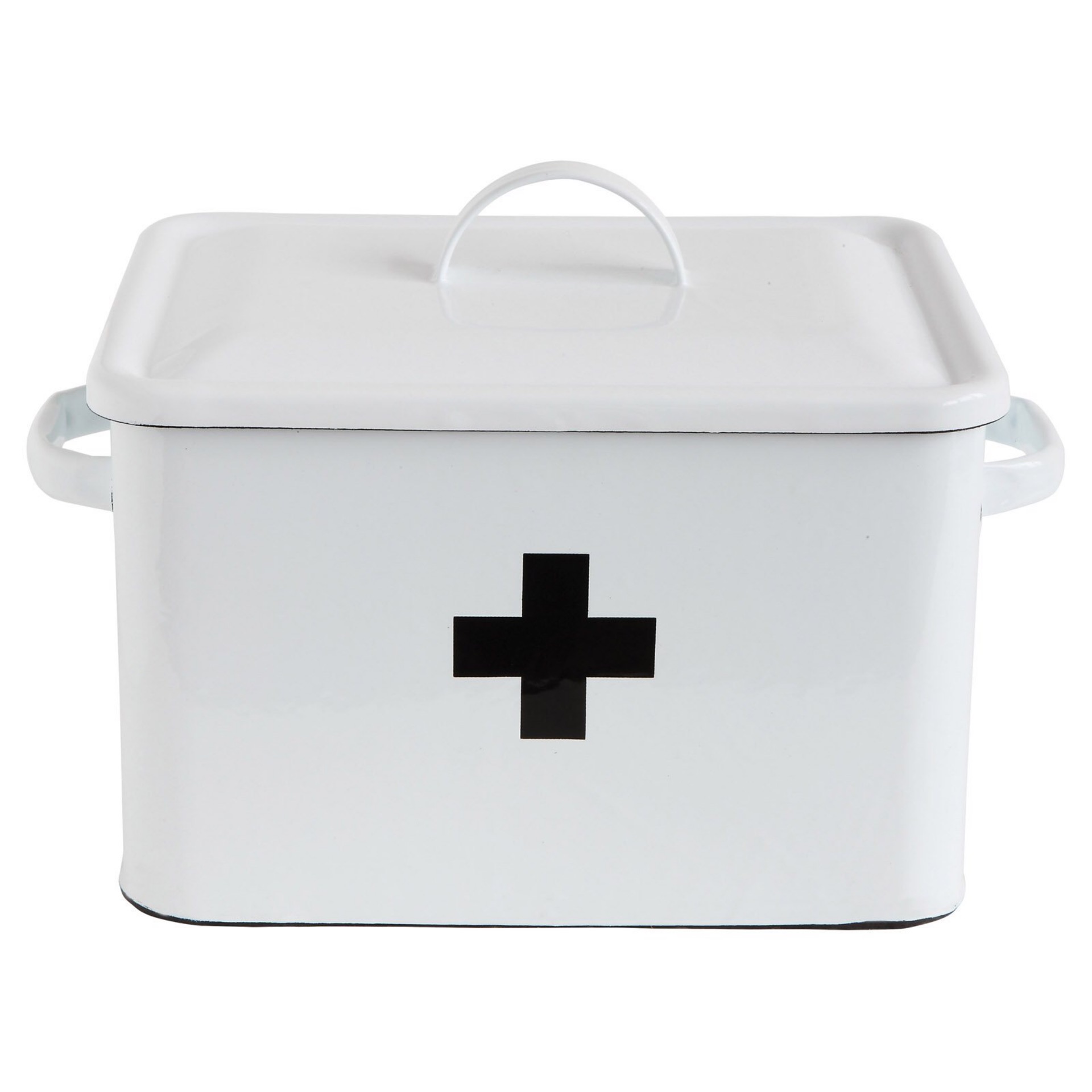 Enameled First Aid Box | Cotton Bale Market